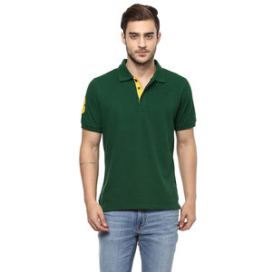 Camiseta Polo para Hombre, 210 GSM, Algodón y Poliéster, Transpirable, Fácil Cuidado, Estilo Casual, Personalizable, Fabricante OEM, Marca Privada - Product Image 1