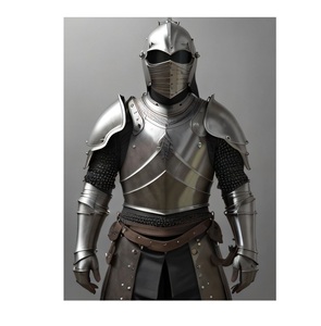 Armadura Medieval de Comandante, Conjunto Histórico Premium para Guerrero, Diseñado para Reenactaciones, Festivales, Teatro y Eventos de Cosplay - Product Image 5