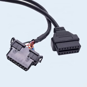 OBDII 16 Pin 1 to 2 Y-<b>Cable</b> Diagnostic Adapter Splitter <b>Extension</b> <b>Cable</b> for Automobile Scan Tools & Vehicle Tracking Devices - Product Image 4