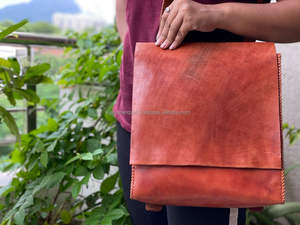 Vintage Horse Leather Stylish Multi Color Backpack Rucksack - Product Image 3