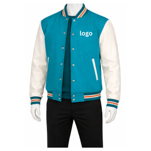 <b>Men</b> varsity <b>jacket</b> New American-style Padded Shoulder Cotton varsity <b>Jacket</b> solid Pattern custom logo printing varsity <b>jacket</b> - Product Image 1