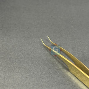 Pinzas de Aislamiento de Pestañas de Acero Inoxidable de Punta Fina Doradas, Antiestáticas, Duraderas y de Alta Calidad, Pinzas para Injerto de Pestañas - Product Image 4