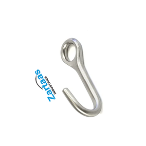 Gancho obstétrico de acero inoxidable de alta calidad, instrumento veterinario reutilizable, fabricante y exportador - Product Image 5