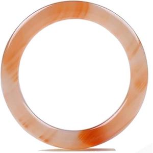 Brazalete de Resina Natural, Brazaletes en Oferta, Joyería de Moda con Forma Redonda, Empaque Personalizado - Product Image 1