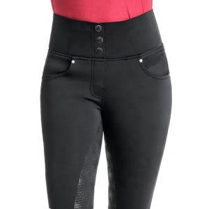 Pantalones de Montar a Caballo de Alta Calidad, Elásticos en 4 Direcciones, Leggings, Ropa Ecuestre, en Tela Técnica con Tacto Suave - Product Image 6