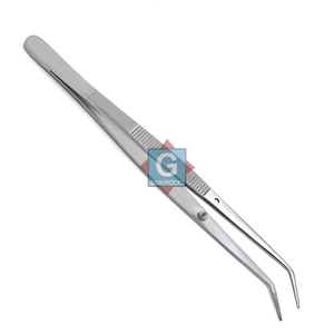 Pince chirurgicale manuelle en acier inoxydable pour coton et pansements, modèle London College - Product Image 6