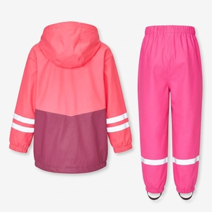 Traje Impermeable para Adultos, Transpirable, para Motocicleta, Chaqueta y Pantalón, Impermeable, de Poliéster Reflectante - Product Image 3