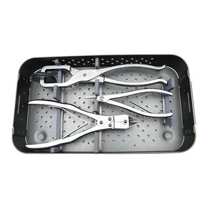 Pinza de Corte para Malla Craneal |   Abrazadera de Malla de Titanio para Fijación de Malla Neuroquirúrgica Ortopédica |   Instrumento Quirúrgico Manual para Injerto Óseo - Product Image 1