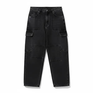 บริการรับผลิตกางเกงยีนส์ทรงหลวมสำหรับผู้หญิงแบบ OEM คุณภาพสูง ทรงหลวมสบาย สำหรับแบรนด์ส่วนตัวและการจัดจำหน่ายแบบขายส่ง - Product Image 4