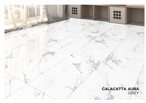 Modern Room 600x1200mm 8mm Thick Ceramic Porcelain <b>Full</b> Body Floor Tiles Matt Glazed Surface Glossy Luster Interior - Product Image 6