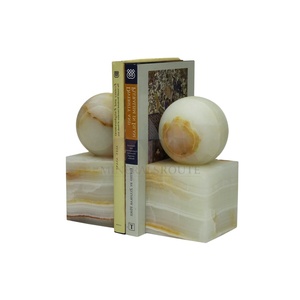 Sujetalibros de Ónix de Alta Calidad, Hechos a Mano, Arte Popular, Forma Irregular, Ecológicos, Tamaño Personalizado, para Oficina, Hogar, Manualidades Naturales - Product Image 3