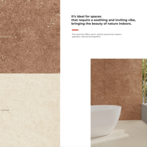 Azulejos de porcelana mate modernos de formato grande, tamaño 600x1200, para pisos y paredes, para proyectos de diseño de interiores residenciales y comerciales. - Product Image 1