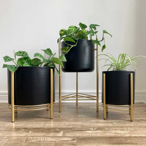 Maceta Decorativa para Orquídeas Hecha a Mano, Maceta de Jardín para Interiores, Exportador Indio, Alta Calidad - Product Image 1