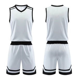 2026 High Quality Men's Professional Custom Basketball Jersey Breathable 100% Polyester Latest Design Plain Uniform - Product Image 3