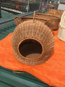 Maisons en rotin écologique faites à la main lits et meubles pour animaux de compagnie qualité supérieure approvisionnement du Vietnam - Product Image 2