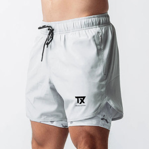 Pantalones Cortos de Lona Halal de Secado Rápido para Hombre al por Mayor, Estilo Cargo, con Logotipo Personalizado, Color Sólido, Ropa Deportiva Urbana, Teñido Liso - Product Image 1