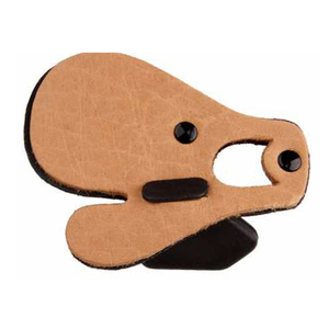 Imra Impex OEM Wholesale Genuine Leather Archery <b>Shooting</b> Glove With Plastic Finger Separator Custom Finish - Product Image 2