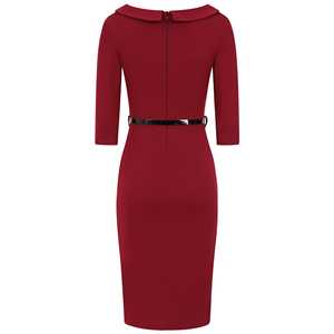 Robe Polo Tendance pour Femme - Coupe Moulante à Manches Courtes - Vêtement Sportif en Coton Piqué à Manches Courtes avec Logo Personnalisé - Product Image 6