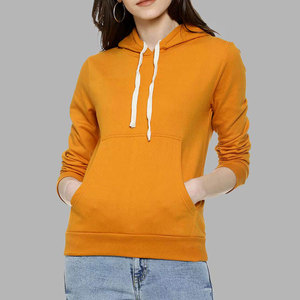 New Unique Design <b>Top</b> Quality <b>Women</b> Hoodie 100% Cotton Material Winter Casual Wear Long Sleeve <b>Women</b> Hoodies - Product Image 5
