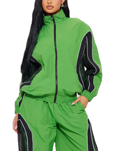 Ensemble de survêtement de sport haut de gamme respirant pour la course, le jogging, la gym et le streetwear décontracté, personnalisable avec logo - Product Image 6
