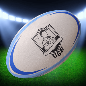 Ballons de rugby d'entraînement taille jeunesse 3 pour les écoles, ballon d'entraînement en caoutchouc durable, couleurs personnalisées, logo en vrac, éducation - Product Image 3