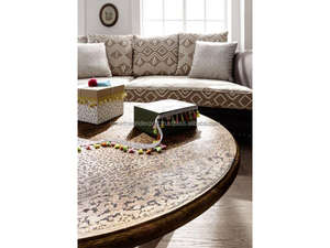 Juego de 3 Mesas Auxiliares Modernas de Madera de Mango, Mesas Decorativas para Sala de Estar, Mesas de Centro Contemporáneas para el Hogar 2026 - Product Image 6