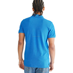 2025 último diseño impreso de moda para hombres Polos de manga corta diseños personalizados Logo bordado impreso Polo - Product Image 5