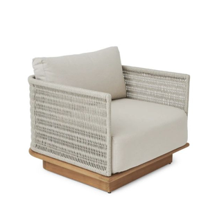 Sofás y juegos de jardín de mimbre de ratán para exteriores modernos, muebles impermeables resistentes a los rayos UV hechos a mano de primera calidad - Product Image 2