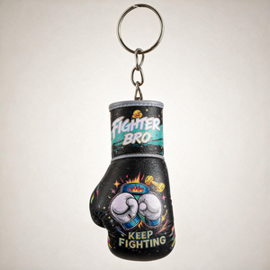 Llavero con Forma de Guante de Boxeo, Colgante Deportivo Novedoso, Diseño Personalizado, Recuerdo de Gimnasio de Boxeo, Regalo para Club de Artes Marciales, Fitness - Product Image 1