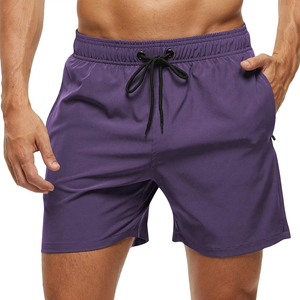 Shorts de bain pour hommes, légers, à séchage rapide, respirants, pour la plage, la piscine, avec taille élastique - Product Image 6