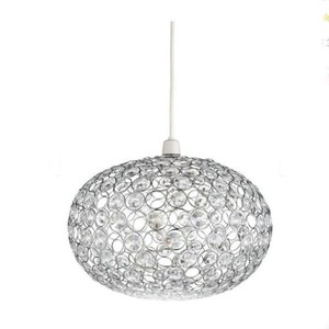 Nouvelles suspensions lumineuses de mariage en gros d'usine, luminaires suspendus modernes d'intérieur, vintage, ronds, brillants et polis - Product Image 2