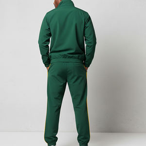 Chaqueta Deportiva de Alta Calidad con Cremallera y Puños, Chándal de Nylon Oversize con Paneles Cosidos de Color Liso, Cortavientos - Product Image 3