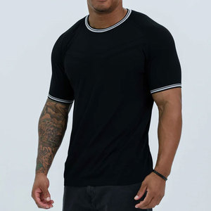 T-shirt vintage en toile avec logo sur le devant, coupe classique, couleur unie, personnalisable, très vendu, séchage rapide, respirant, pour homme - Product Image 3