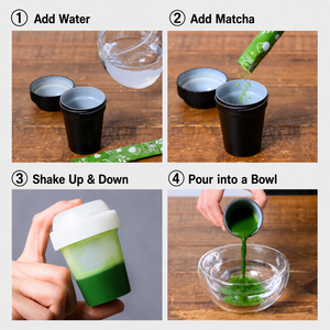 Juego de 8 Piezas, Portátil, Ecológico, Kaga Yamanaka-nuri, Hecho en Japón, Agitador de Matcha (No Requiere Batidor) - Product Image 5