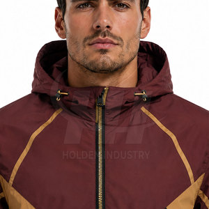 Veste coupe-vent légère, veste coupe-vent d'extérieur, veste coupe-vent simple avec un design moderne - Product Image 4