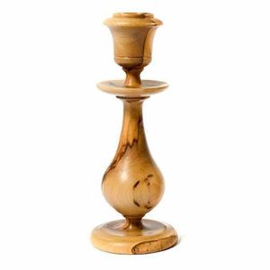 Eco-Friendly Custom Beech Wood <b>Taper</b> Holder High-Quality Decorative Wooden Candlestick for International Wholesale - Product Image 3