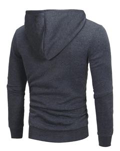 Sweat-shirt en polaire surdimensionné pour hommes et femmes, sweat à capuche épais zippé avec logo brodé, veste Streetwear unique - Product Image 2