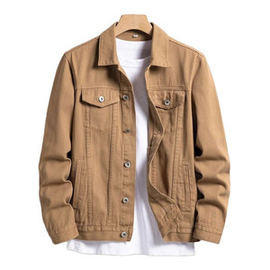 Chaqueta de Mezclilla para Hombre de Alta Calidad, Corte Personalizado, Ropa Casual, Prenda Exterior Moderna con Botones en la Parte Delantera, Chaqueta de Invierno - Product Image 1