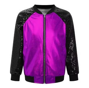 Blouson Bomber Varsity Doré pour Homme en Mélange de Laine, Col Montant, Fermeture Éclair, Style Décontracté pour l'Automne - Product Image 4