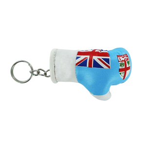 Llavero de guantes de boxeo, llavero personalizado de guantes de boxeo, llavero de boxeo de cuero PU, guantes de boxeo con logo personalizado - Product Image 1