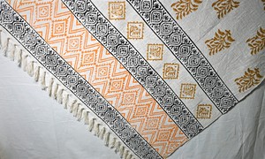 Manta Decorativa Moderna 100% Algodón Hecha a Mano con Estampado de Palmeras, Ecológica, para Sofá y Sala de Estar, Precio al por Mayor - Product Image 4