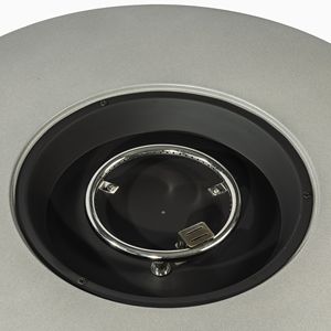 Braciere Rotondo in Acciaio a Propano per Esterni con Supporto per Serbatoio, Pratico Focolare per Intrattenimento all'Aperto - Product Image 6