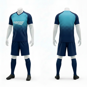 Team Soccer Kit Full Sublimation Breathable Fabric Uniform | <b>Men</b> Women Adult Sizes | Short Front Lightweight Quick Dry - Product Image 5