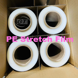 High Performance 300m 50cm Transparent PE Shrink Machine Moisture Proof Soft Plastic Wrapping Film Customized Casting Pallet - Product Image 5