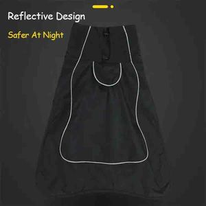 Veste pour chien d'automne et d'hiver, douce, chaude, réfléchissante, imperméable, en jean, classique, coupe-vent, pour les aventures en plein air et le suivi - Product Image 5