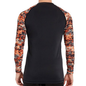 เสื้อแรชการ์ดแขนยาวแบบยูนิเซ็กซ์ รุ่น OEM ปี 2026 ดีไซน์สำหรับการฝึกซ้อม แห้งเร็ว ระบายอากาศได้ดี ป้องกันรังสียูวี UPF50+ น้ำหนัก 220 กรัม หลายสี - Product Image 2