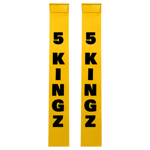 5Kingz Sports Rugby Tag Belt Yellow <b>Black</b> Durable Eco-Friendly Lightweight Team Sports Equipment - Product Image 4