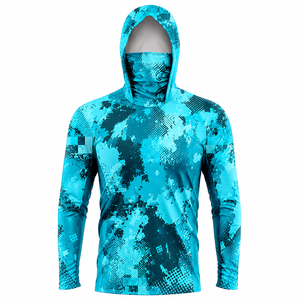 ผู้ผลิตเสื้อผ้ากีฬากลางแจ้งแบบมีฮู้ดสำหรับตกปลาสำหรับผู้ชาย - Product Image 6