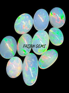 100% pierres précieuses en vrac naturelles Cabochon d'opale à forte demande pour la fabrication de bijoux FAIJAN GEMS Z45 avec évaluation par un tiers - Product Image 2
