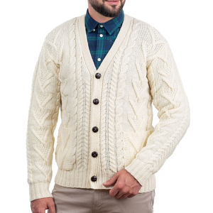 Button Up <b>Cardigan</b> In Wholesale Price Pakistan Manufacture Breathable <b>Wool</b> Sweaters 2026 <b>Men's</b> Knitwear <b>Cardigan</b> - Product Image 3
